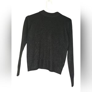 7/58. Sag Harbor Black Sweater